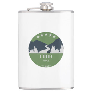 Long Trail Vermont Hip Flask