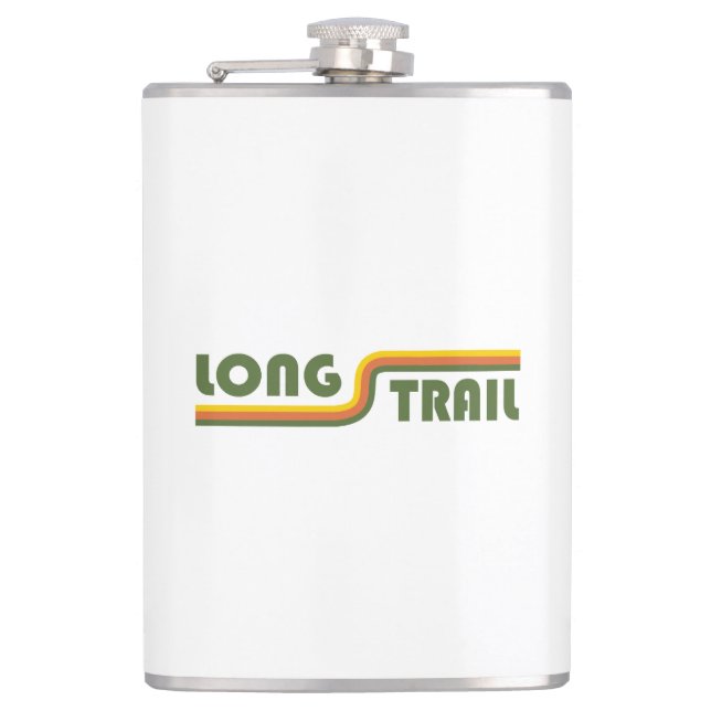 Long Trail Vermont Hip Flask (Front)