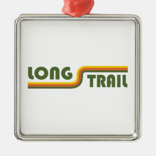 Long Trail Vermont Metal Tree Decoration