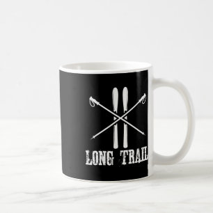 Long Trail Vermont Ski Skier Skiing Nordic Alpine Coffee Mug