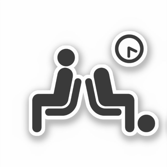 Long Wait Sign (Front)