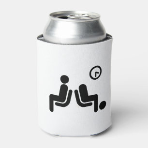 Long Wait Sign Can Cooler