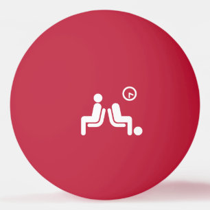 Long Wait Sign Ping Pong Ball