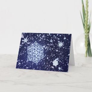 Long Winter's Night Christmas Card