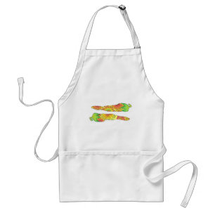 Long Yellow Peppers Standard Apron