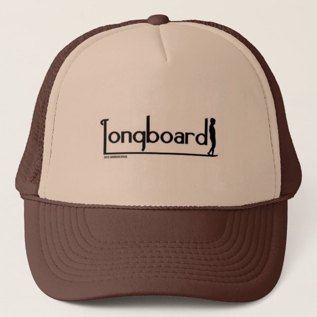 Longboard Brazil Trucker Hat (Front)