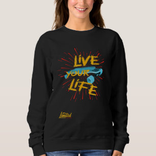 Longboard Design For Cool Casual Longboard Riders Sweatshirt