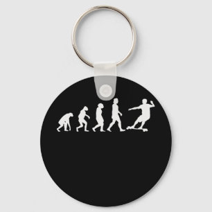 Longboard Downhill Evolution Key Ring