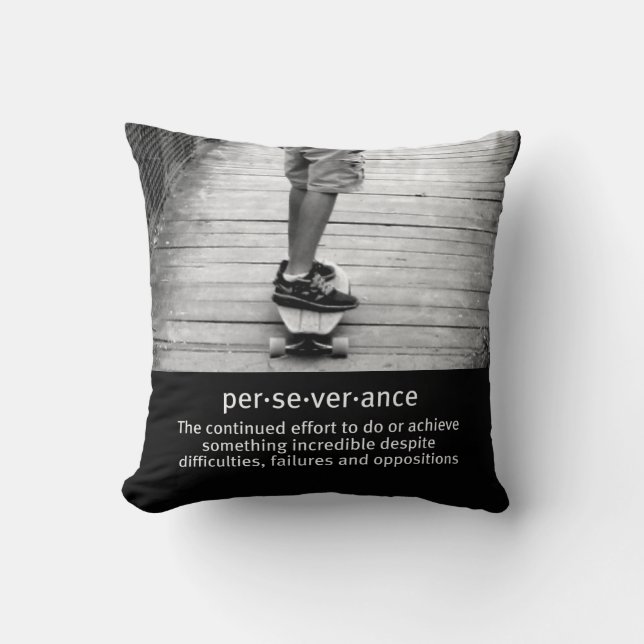 Longboard Perseverance Cushion (Front)