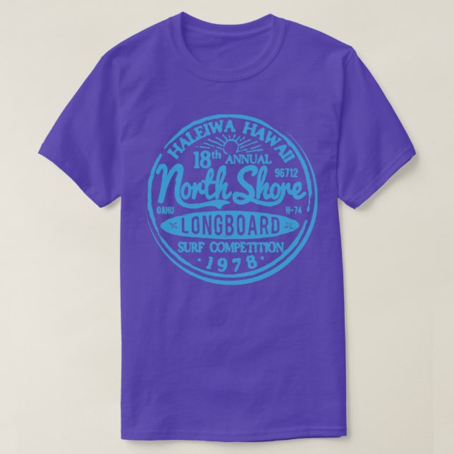 Longboard Surf Competition T-Shirt (Design Front)