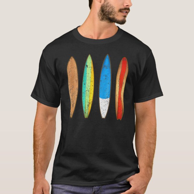   Longboard Surfboards    T-Shirt (Front)