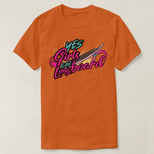 Longboard T-Shirt (Design Front)