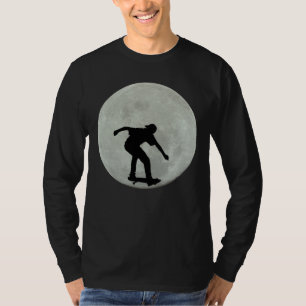 LONGBOARDING MOON T-SHIRTS