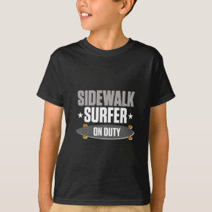 Longboarding Sidewalk Surfing Long Surfboard Longb T-Shirt