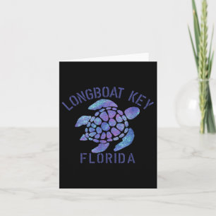Longboat Key, Fl Beach Design _ Tribal Turtle Gift Card