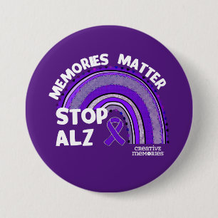 Longest Day Alzheimer's Association 2024 button