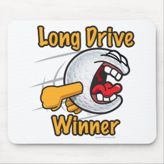Longest Drive Winner Hole Prize Golf Tournament Mouse Mat