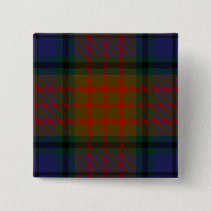 Longford County Irish Tartan 15 Cm Square Badge