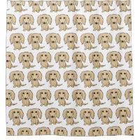 Longhaired Cream Dachshunds Pattern Wiener Dogs