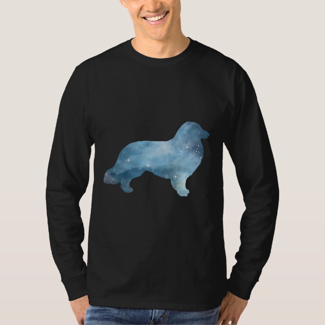 Longhaired Dachshund T-Shirt (Front)