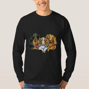 Longhaired Dachshunds T-Shirt