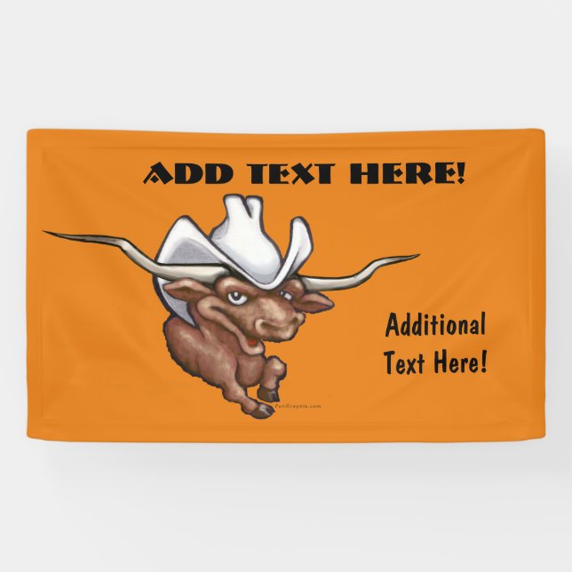 Longhorn Banner (Horizontal)