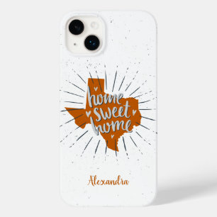 Longhorn Burnt Orange Home Sweet Home - Texas Case-Mate iPhone 14 Plus Case