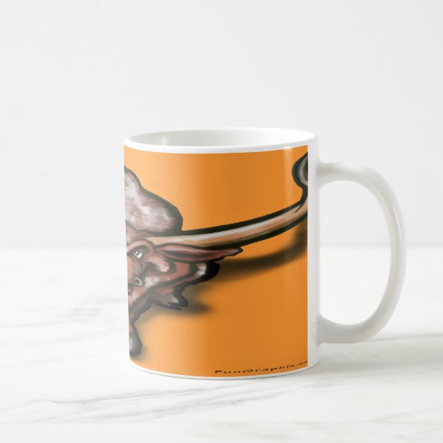 Longhorn Coffee Mug (Right)