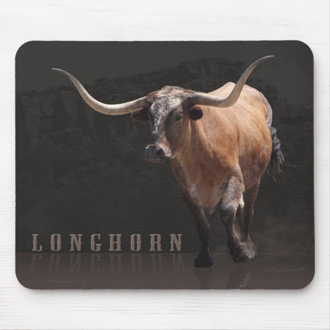 Longhorn Country Mousepad (Front)