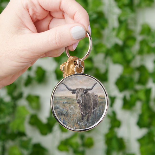 "Longhorn" Key Ring (Hand)
