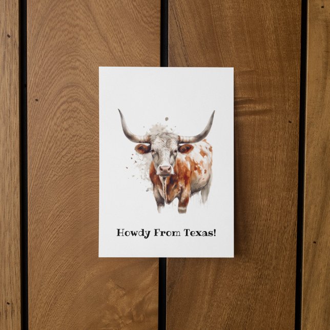 Longhorn Legacy, custom   Postcard (Creator Uploaded)