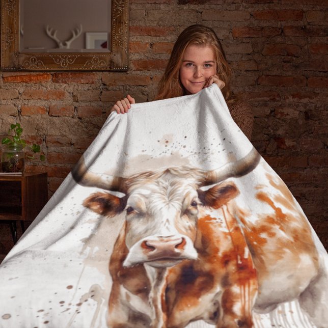 Longhorn Legacy Fleece Blanket (Creator Uploaded)