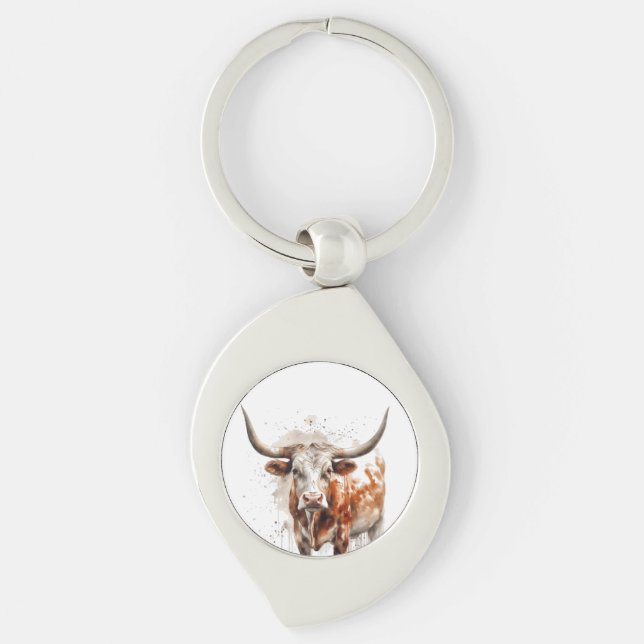 Longhorn Legacy Key Ring (Front)