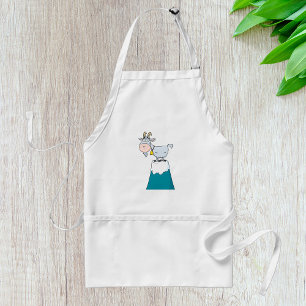 Longhorn Mountain Goat Standard Apron