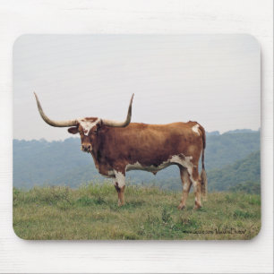 Longhorn mousepad-customise mouse mat