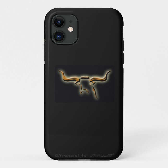 Longhorn Simple iPhone5 Universal Case (Back)