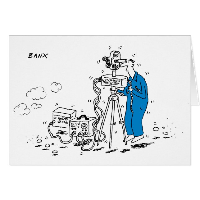 Longines Timekeeper 1964 Card (Front Horizontal)