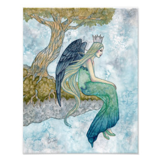 Longing, Angel Art by Holly Durr Photo Print