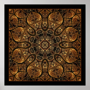 Longing for Home Mandala Poster