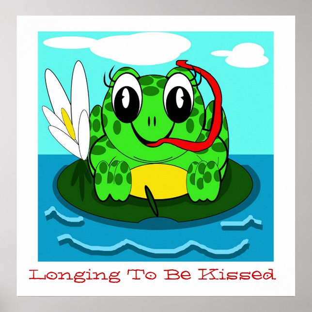 Longing to be Kissed Poster (Front)