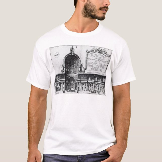 Longitudinal cross-section of St. Peter's T-Shirt (Front)