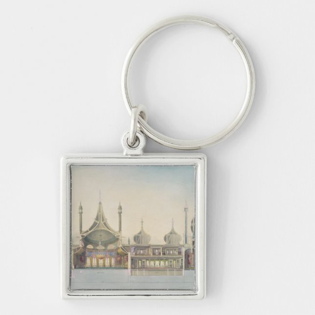 Longitudinal Section (L to R) Organ, Music Room, G Key Ring (Front)