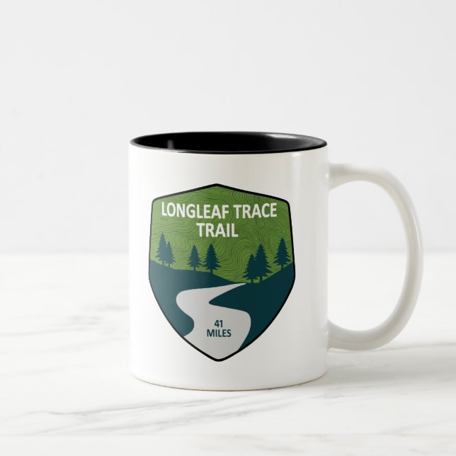 Longleaf Trace Trail Two-Tone Coffee Mug (Right)