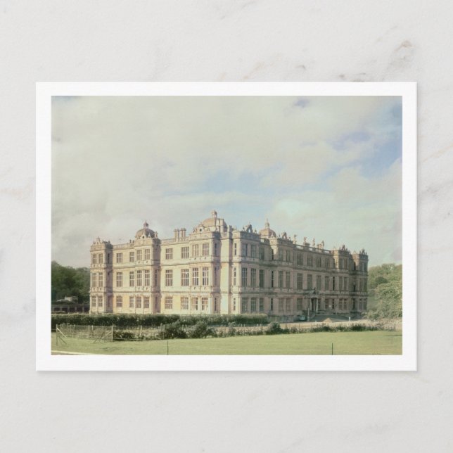 Longleat House, Wiltshire, built c.1580 (photo) Postcard (Front)