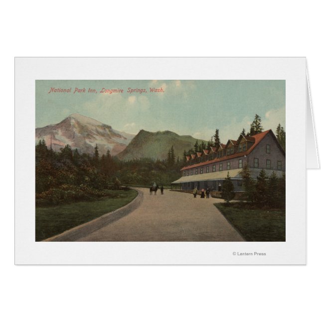 Longmire Springs, WA - View of National Park Inn (Front Horizontal)