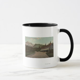Longmire Springs, WA - View of National Park Inn Mug