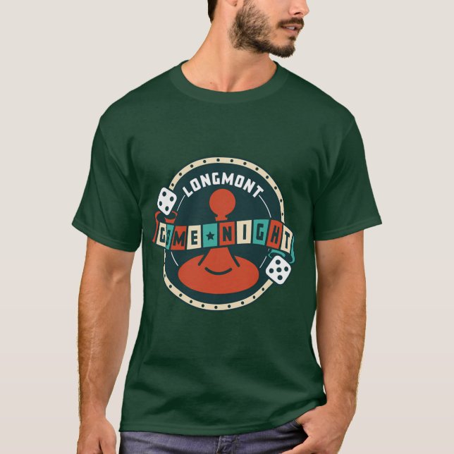 Longmont Game Night 1454 T-Shirt (Front)