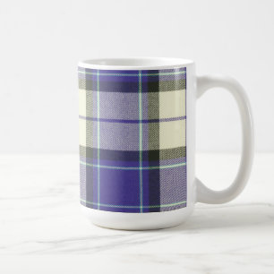 Longniddry Purple Tartan Mug