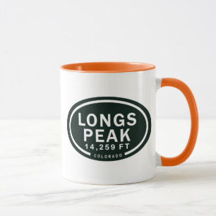 Longs Peak 14,259 FT Colorado Rocky Mountains Mug