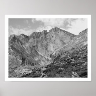 Longs Peak Beautiful Rugged Rocky Mountain Poster